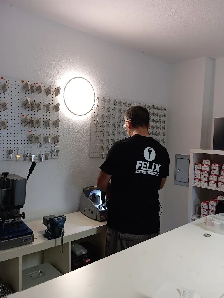 Arbeitsplatz in der Felix-Werkstatt