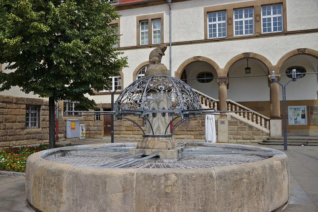 Biberbrunnen in Stuttgart-Feuerbach